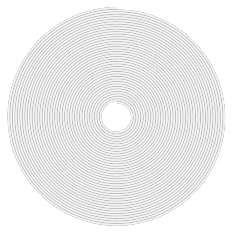Taikula 1/4 Inch x 100FT Backer Rod Diameter Foam Caulk Concrete Expansion Joint Filler White Saver Weather Strip Seal for Gaps and Joints Concrete Filling (1/4 Inch x 100FT) - Image 1